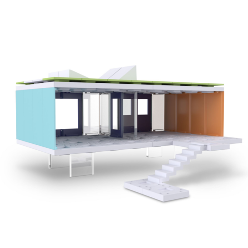 Arckit Coastal Living Model House Building Kit (Ages 7+)