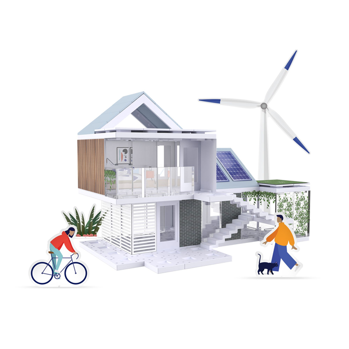 Arckit GO Eco Model House Building Kit (Ages 10+)