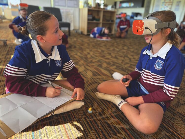 At Kardinia International College, immersive learning is helping to deepen understanding and spark curiosity across a range of curriculum areas. Image- Avantis Education