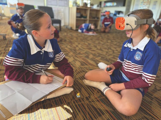 At Kardinia International College, immersive learning is helping to deepen understanding and spark curiosity across a range of curriculum areas. Image- Avantis Education