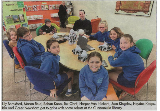 Spotlight on: Robotics in regional Libraries- Cunnamulla Library