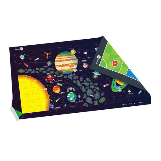 Sphero Space & Soccer Code Mat + Activity Card Set