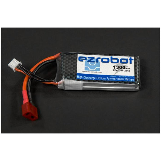 EZ Robot Spare Part – LiPo Battery 7.4DC 1300mAh