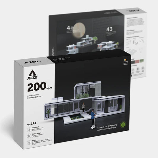 Bundle kit of 10 Arckit 200 sqm. Architectural Model Building Kits & Building Plates