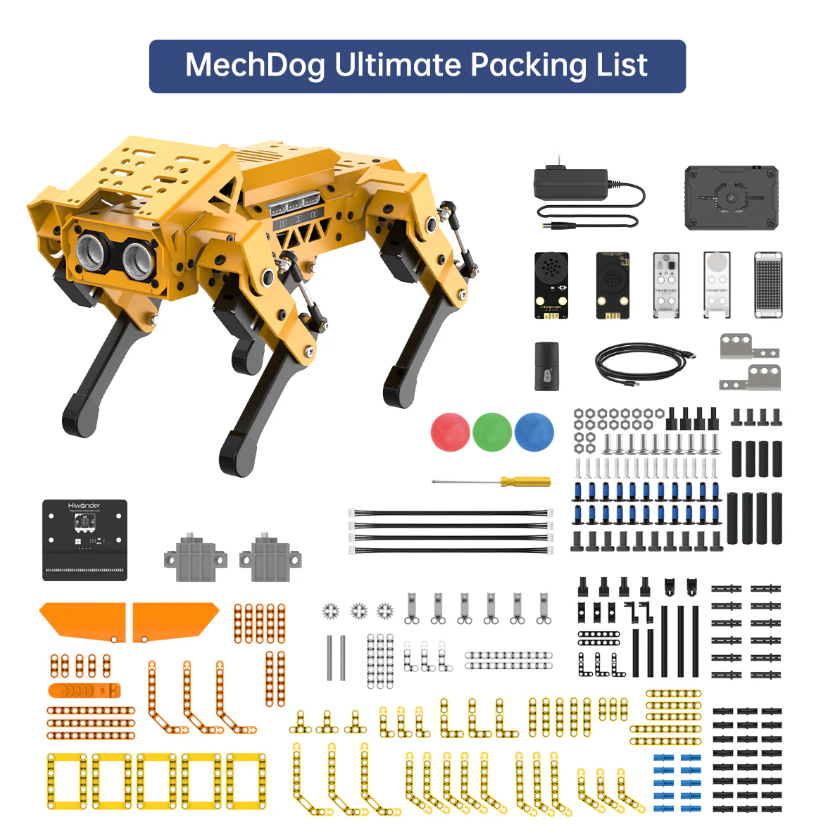 MechDog: Quadruped Robot Dog (Ultimate Kit)