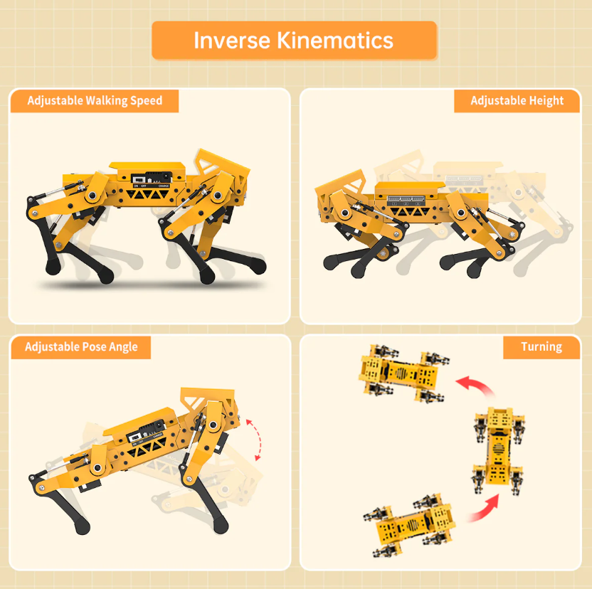 MechDog: Quadruped Robot Dog (Ultimate Kit)
