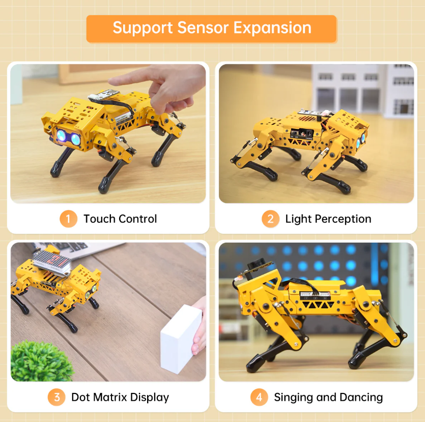 MechDog: Quadruped Robot Dog (Ultimate Kit)