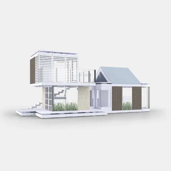 Bundle kit of 10 Arckit 100 sqm. Architectural Model Building Kits & Building Plates