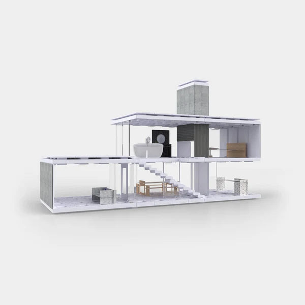 Bundle kit of 10 Arckit 200 sqm. Architectural Model Building Kits & Building Plates