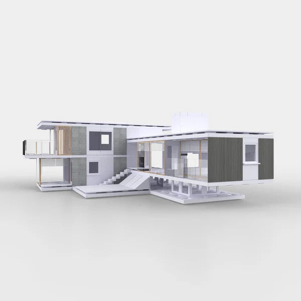 Bundle kit of 6 Arckit 500 sqm. Architectural Model Building Kits & Building Plates