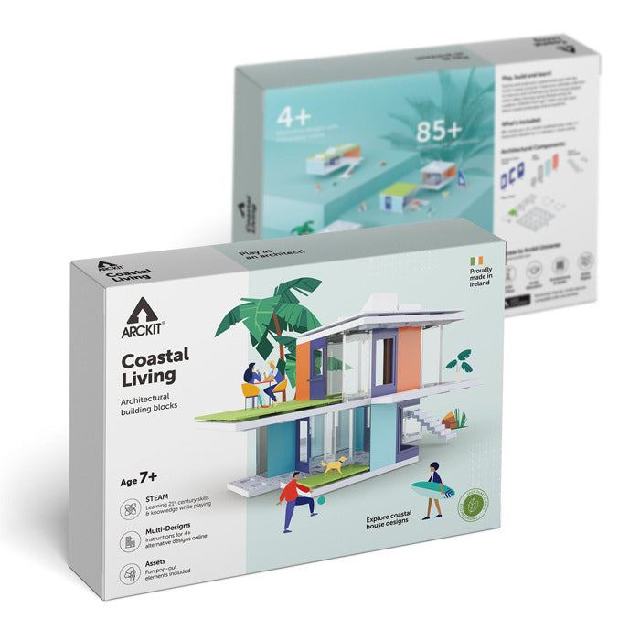 Arckit Coastal Living Model House Building Kit (Ages 7+)