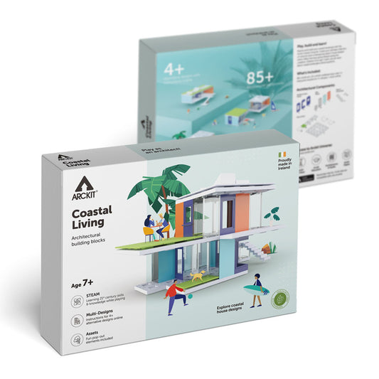 Arckit Coastal Living Model House Building Kit (Ages 7+)