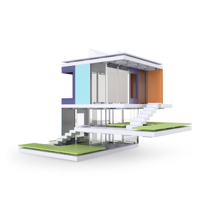 Arckit Coastal Living Model House Building Kit (Ages 7+)