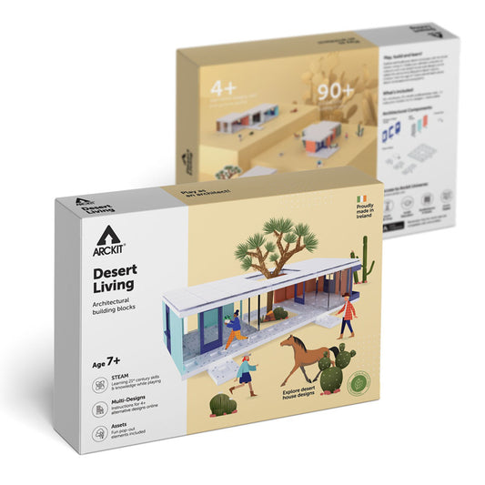 Arckit Desert Living Model House Building Kit (Ages 7+)