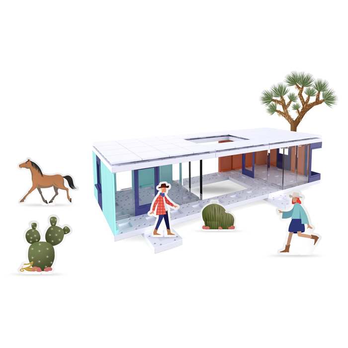 Arckit Desert Living Model House Building Kit (Ages 7+)