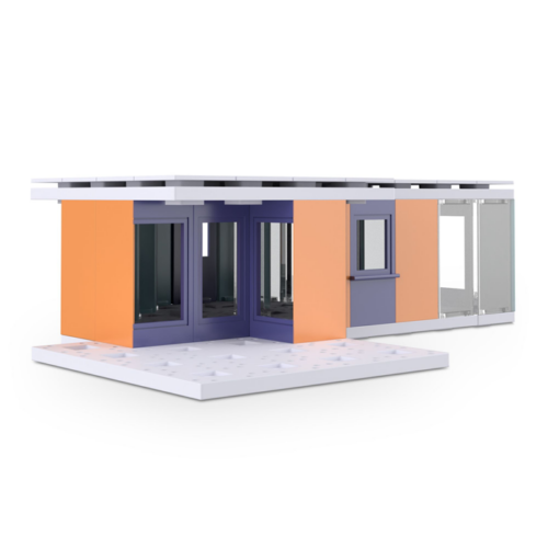 Arckit Desert Living Model House Building Kit (Ages 7+)