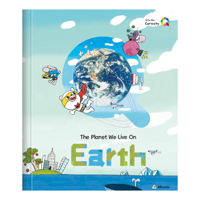 Computer Earth Book Earth – Augmented Reality Book – The Brainary
