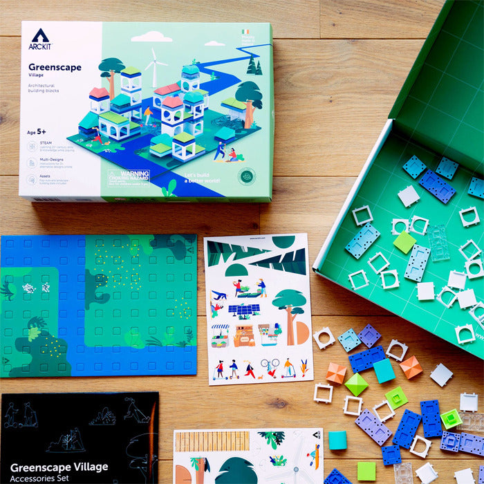 Arckit Greenscape Village Model House Building Kit (Ages 5+)