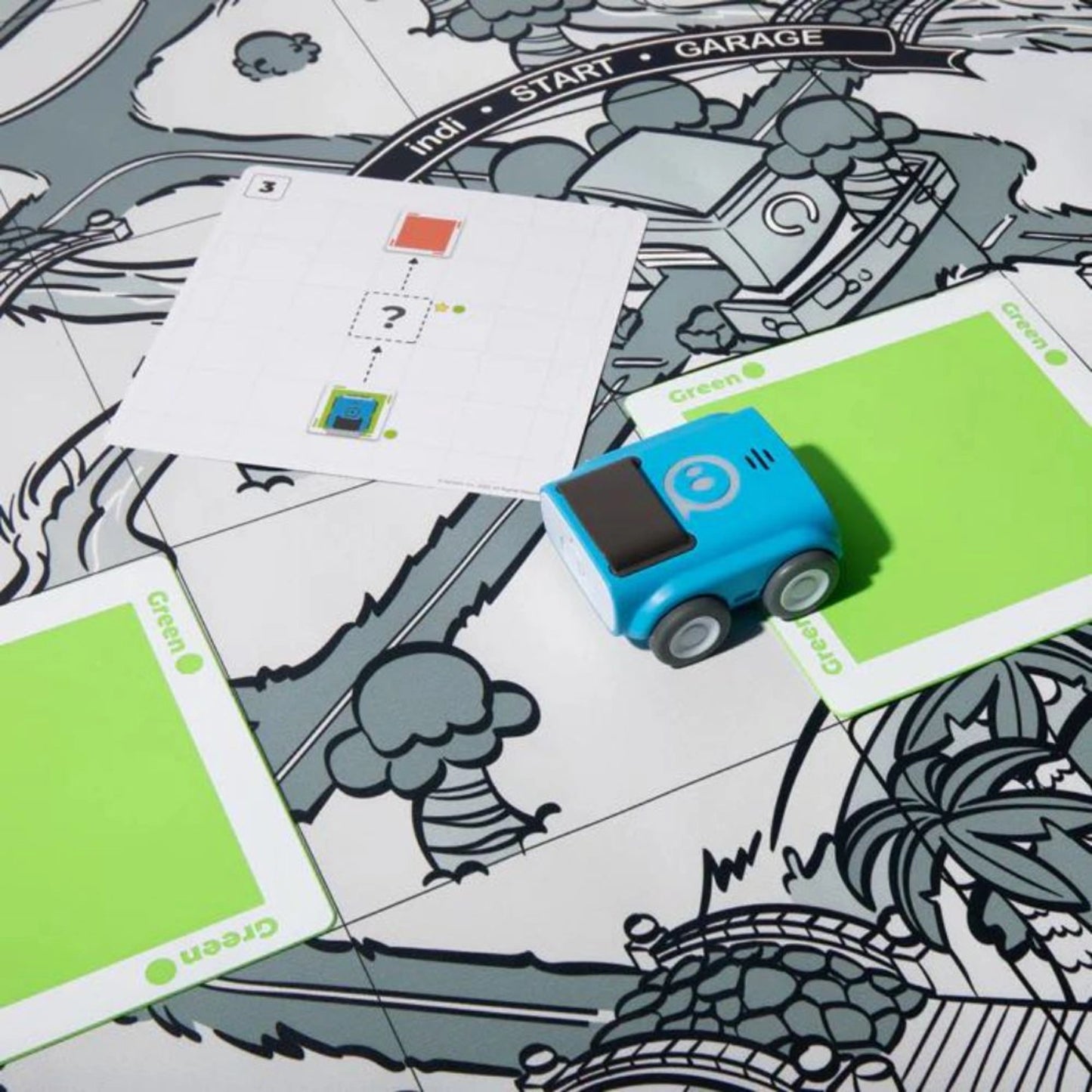 Sphero Indi Code Mat & Literacy Cards