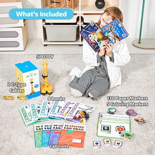 ARpedia Spotty AR Science Lab - Augmented Reality Book Set