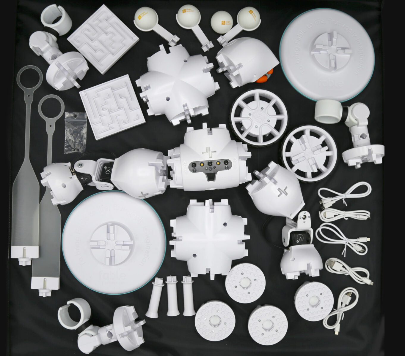 Fable Humanoid Robot Kit: Build and Code your own Humanoid Robot in seconds!